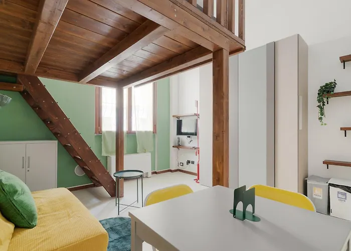 Turro - Pisino - Accogliente Loft Con Soppalco *